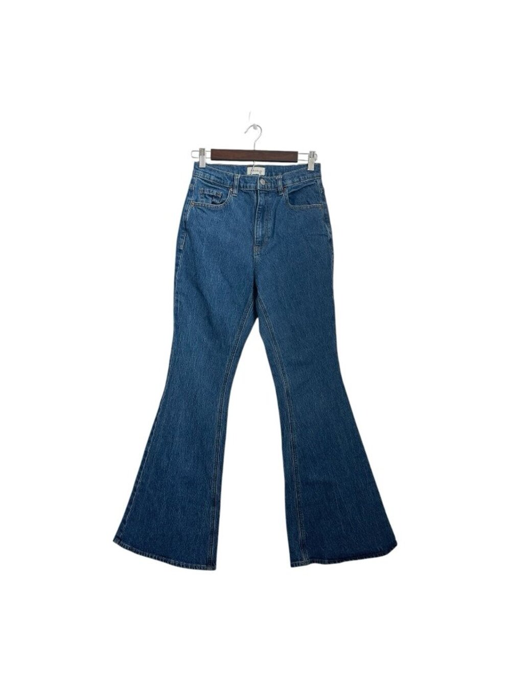 Pacsun Flare Y2K Jeans Women's Size 27 US Blue Cotton High Rise Stretch Denim